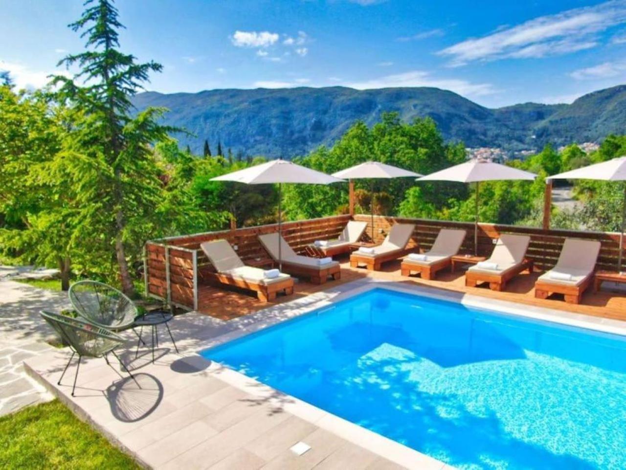 Petra House Villa Ano Korakiana Ngoại thất bức ảnh