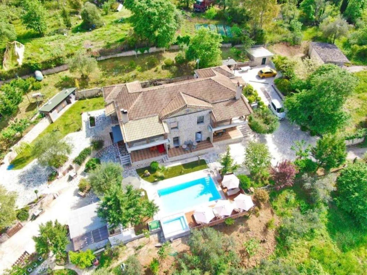 Petra House Villa Ano Korakiana Ngoại thất bức ảnh