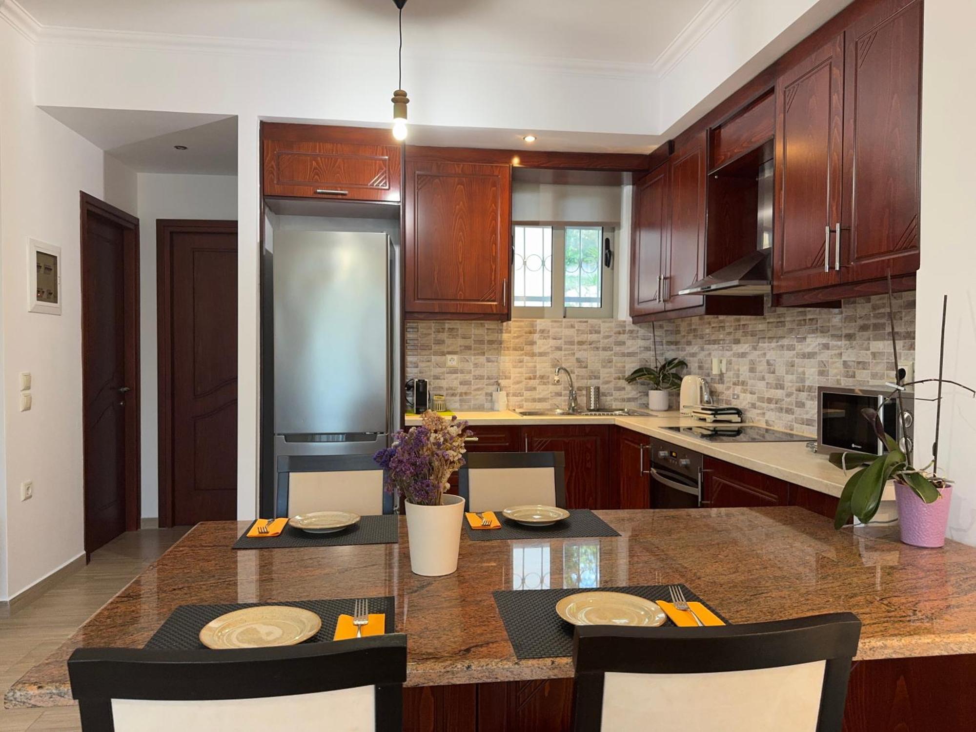 Petra House Villa Ano Korakiana Ngoại thất bức ảnh
