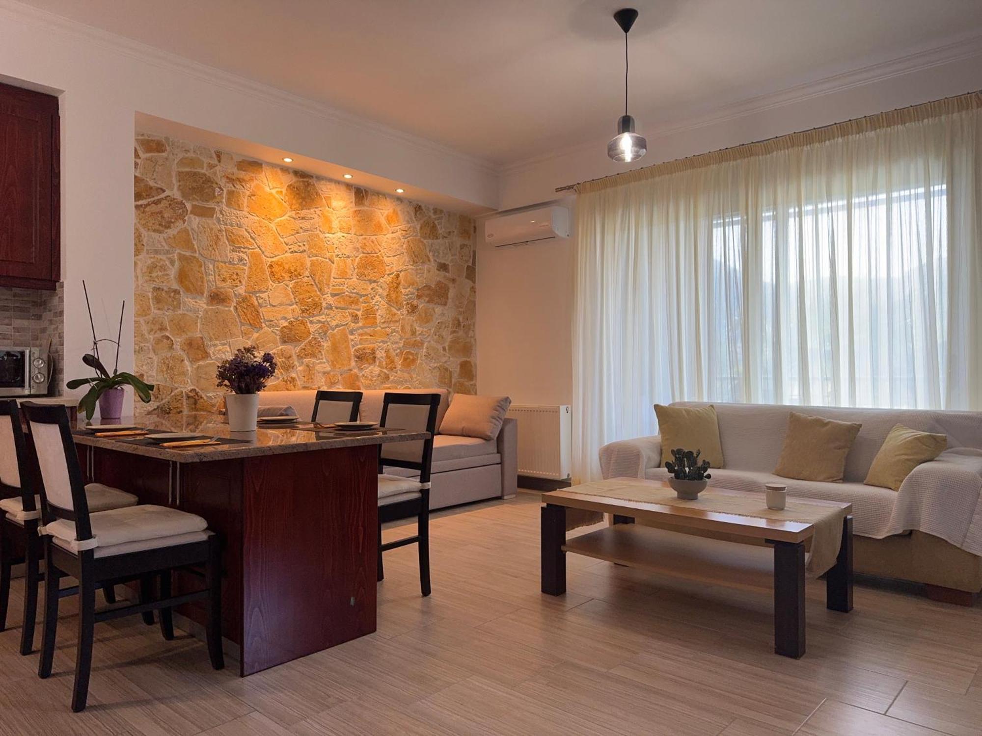 Petra House Villa Ano Korakiana Ngoại thất bức ảnh